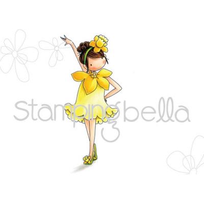 Stamping Bella Stempel - Tiny Townie Garden Girl Daffodil